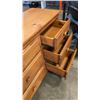 Image 4 : MUNRO QUALITY PINE FURNITURE 9 DRAWER DRESSER