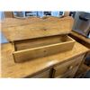 Image 2 : PINE VANITY MIRROR WITH STORAGE