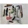 Image 1 : LOT OF ASSORTED LOST PROPERTY KNIVES