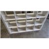 Image 2 : WHITE IKEA CUBICLE SHELVING UNIT 59 X 59 INCH AND 16 INCH DEEP
