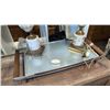 Image 3 : VINTAGE FOOD WARMER TRAY AND 2 TABLE LAMPS