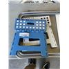 Image 3 : 2 FOLDING STEP STOOLS AND SMALL FOLDING TABLE