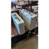Image 1 : 2 METAL BRIEFCASES, ONE HAS POWER BAR