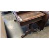 Image 2 : ANTIQUE DESK ON CASTERS