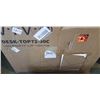 Image 4 : VIVO LIGHT WOOD 71 X 30 ELECTRIC SIT TO STAND WORKSTATION DESK, WITH WHITE ELECTRIC SINGLE MOTOR DES