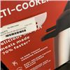 Image 3 : INSTANT POT DUO V5 7IN1 8QT ELECTRIC PRESSURE COOKER - TESTED WORKING, RETAIL $179