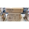 Image 1 : VIVO DUAL MONITOR PNEUMATIC DESK MOUNT, DUAL MONITOR DESK STAND, KEYBOARD TRAY AND SINGLE MONITOR DE