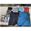 Image 1 : 2 PAIR COMPRESSION SOCKS, SMALL-MEDIUM AND MICROFIBRE TOWEL, ETC