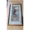 Image 1 : RED TAILED HAWK BY ANDREW KISS, FRAMED LIMITED EDITION PRINT, SIGNED AND NUMBERED