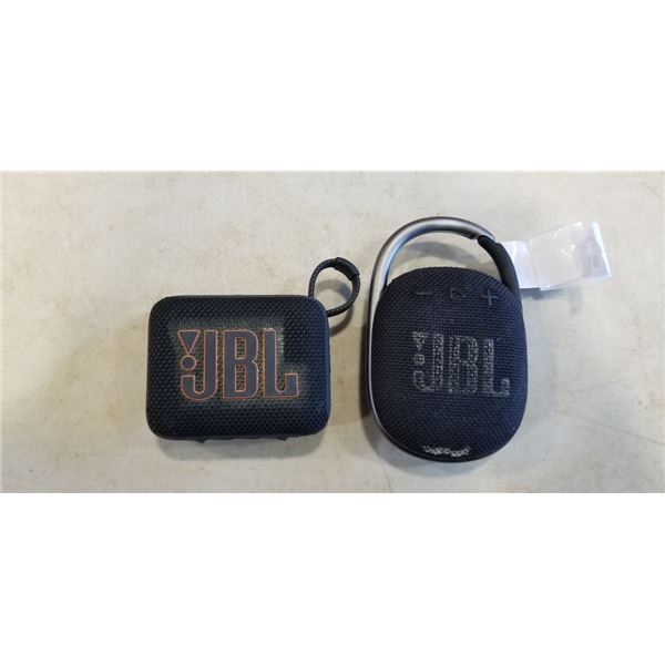 JBL GO4 AND JBL CLIP WIRELESS BLUETOOTH SPEAKERS