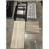 Image 1 : 2 SMALL SHELVES AND SHOE RACK