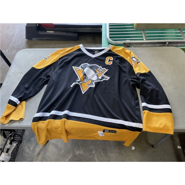 PITTSBURGH PENGUIN EXTRA LARGE NUMBER 87 SYDNEY CROSBY JERSEY