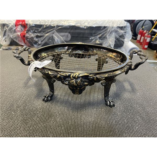 SILVER PLATED CHAFFING DISH HOLDER