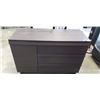 Image 1 : MODERN DARK FINISH STORAGE SIDEBOARD