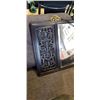 Image 2 : VINTAGE ROSEWOOD FRAMED MIRROR