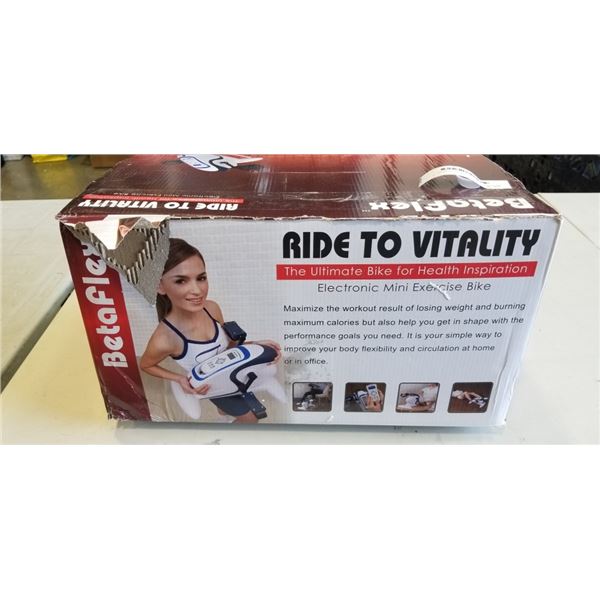 BETA FLEX ELECTRONIC MINI EXERCISE BIKE