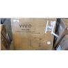 Image 1 : VIVO BLACK 47 X 47 CORNER ELECTRIC DESK MODEL DESK-E1L94B