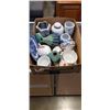 Image 1 : 2 TRAYS OF COLLECTIBLE AND ANTIQUE EASTERN JARS, VASES ETC