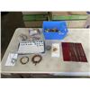 Image 1 : NEW RINGS, VINTAGE SEWING ITEMS, CHILLI LIGHTS, AND ASSORTED ESTATE JEWELLERY