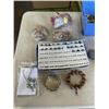 Image 2 : NEW RINGS, VINTAGE SEWING ITEMS, CHILLI LIGHTS, AND ASSORTED ESTATE JEWELLERY