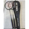 Image 1 : 2 YONEX GR-303I BADMINTON RACQUETS IN CASE