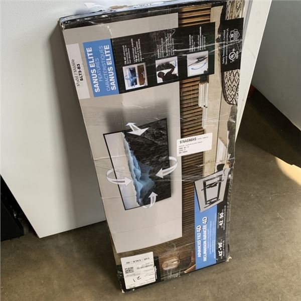 SANUS ADVANCED 42"-90" TILTING TV WALL MOUNT, RETAIL $219