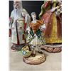 Image 3 : 4 HAND PAINTED FIGURES