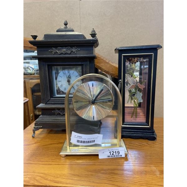 AVANTE DESK CLOCK, JEWELRY BOX AND DECORATIVE MATLE CLOCK