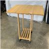 Image 2 : ROLLING KITCHEN CART WITH DROP SIDES