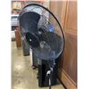 Image 2 : FLOOR FAN WITH CASTER BASE, TESTED WORKING