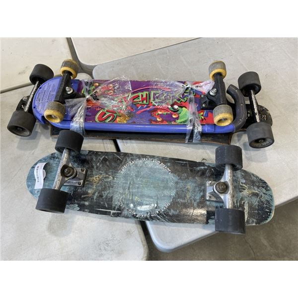 VINTAGE PUSH SKATEBOARD AND 2 OTHER SKATEBOARDS