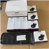Image 1 : LOT OF NEW EPICURE COOKING SUPPLIES SET OF 3 NESTING MIXING BOWLS WITH POUR SPOUT HANDLES,  4 BURGER