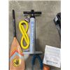 Image 7 : BODY GLOVE PADDLEBOARD BAG WITH ELECTRIC AND MANUAL PUMPS, PADDLE, LEASH, REPAIR KIT ETC