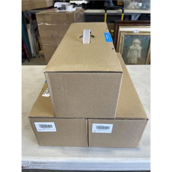 3 NEW ELECTRIC SPIN SCRUBBERS