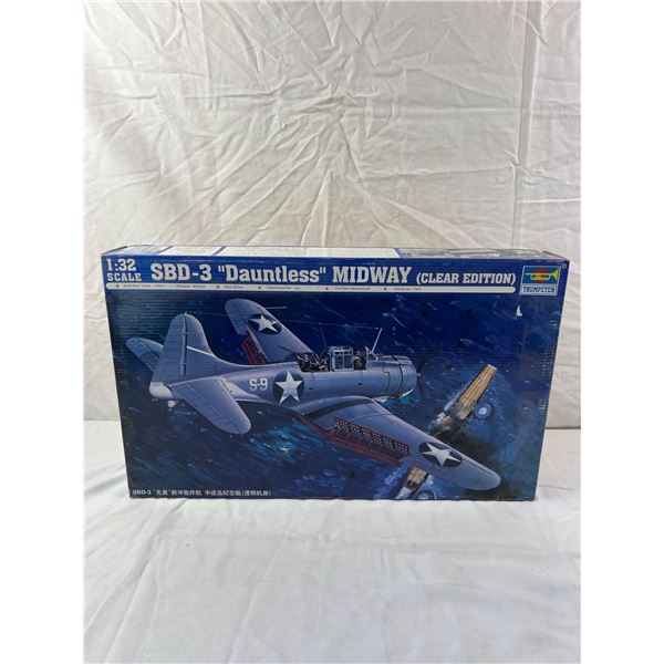 1:32 Scale SBD-3 "Dauntless" Midway Clear Edition