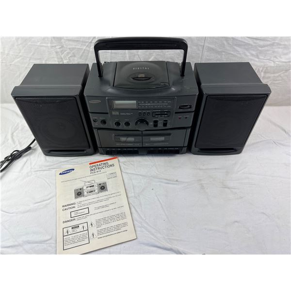 Samsung Portable Compact Disc Component