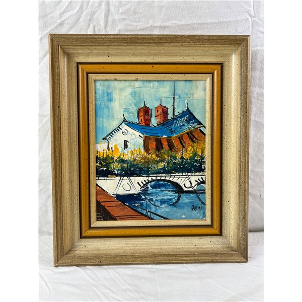 Framed Original Painting