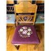 Image 2 : Vintage Embroidered Chairs