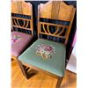 Image 3 : Vintage Embroidered Chairs