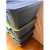 Image 2 : Various Plastic Storage Totes