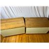 Image 8 : Pair of Wooden Storage Trunks