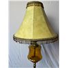 Image 2 : Vintage Floor Lamp with Amber Glass