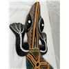 Image 2 : Hand Painted Wooden Lizard