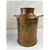 Image 2 : Vintage Copper Scuttle & Milk Jug