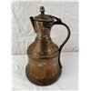 Image 2 : Vintage Copper Lidded Jug
