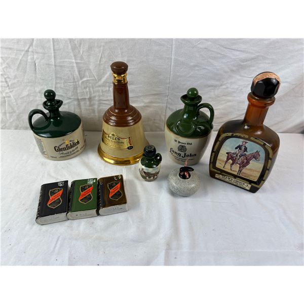 Collectable Liquor Bottles