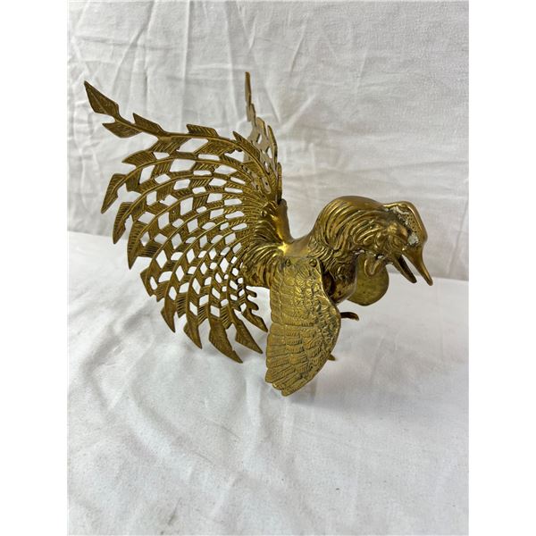 Decorative Brass Rooster