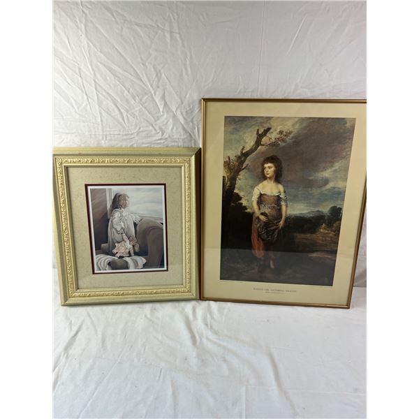 Framed Feminine Portraits