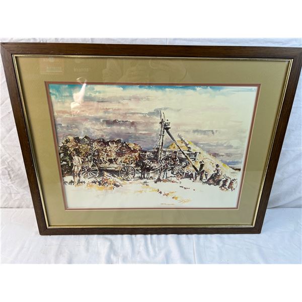Framed Watercolour Print