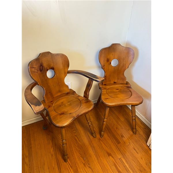 Vintage Wooden Chairs